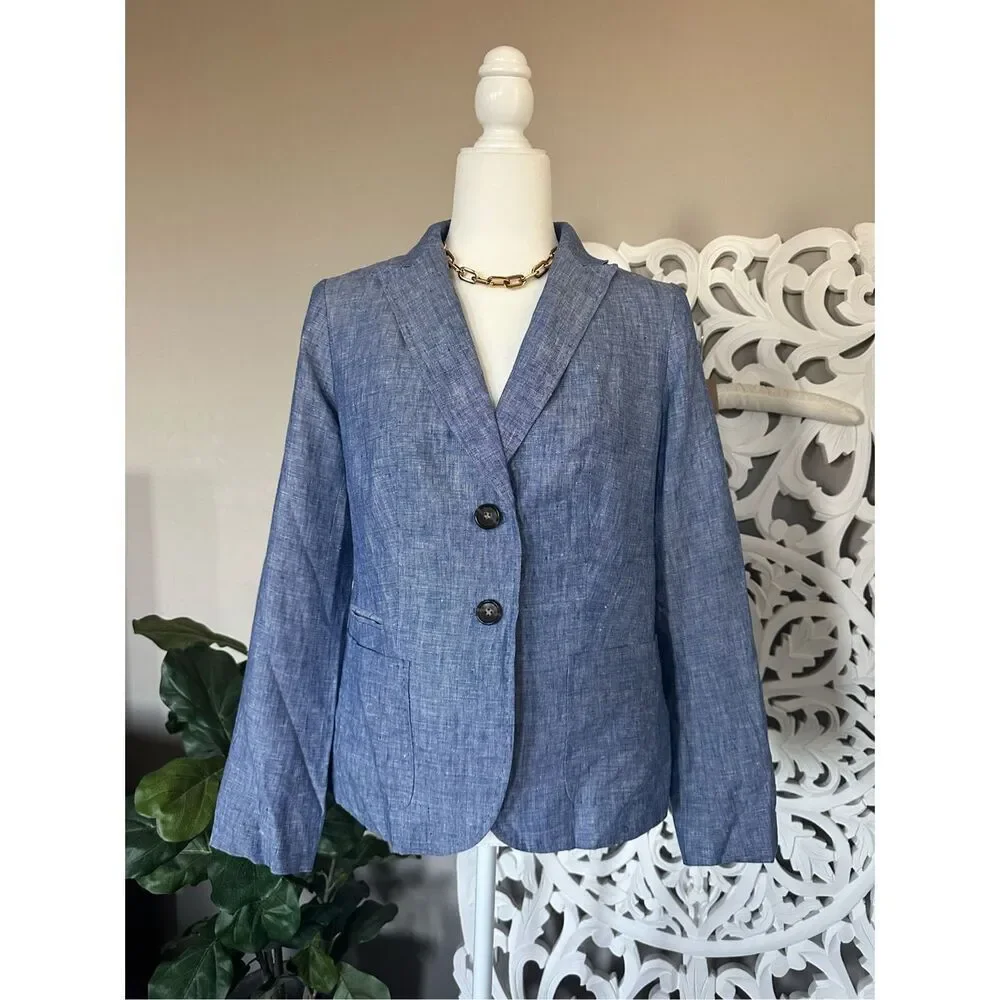 Talbots Blue Blazer - Picture 3 of 9